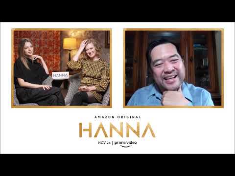 Esme Creed-Miles and  Mireille Enos Interview for Amazon's Hanna