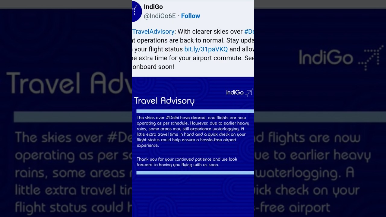 travel advisery