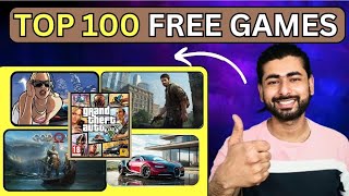 TOP 100 FREE Games Download For PC or Laptop 2024 | How To Download Games in PC for  FREE  |