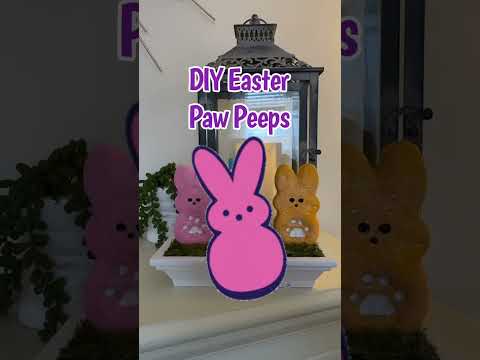DIY Easter Paw