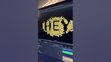 Cavalry - Forge Dynamics with Emojis  #cavalryapp #physics #motiondesign