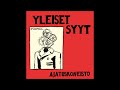 Yleiset syyt ajatuskoneisto full 12 lp