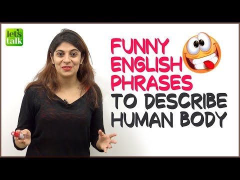 english-conversation-lesson---8-funny-english-phrases-to-describe-human-body---english-with-niharika