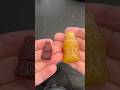 コーラグミを洗濯機で洗うとデカくなって、凍らせるとヤクルトになった #shorts #おもしろ動画 #funnyvideo #やってみた