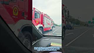 Dual-Direction Fire Truck, Can Drive Forward And Backward For Rescue