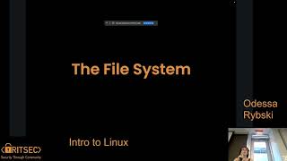 Education Fall '25 Week 3 | Intro to Linux - Odessa Rybski
