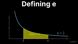 Calculus 2 — 3.1: Defining e via the Integral of 1/t