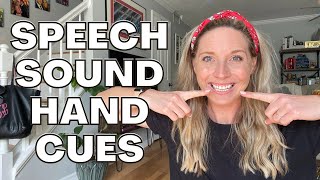 SPEECH SOUND HAND CUES FOR SPEECH THERAPY AT HOME: Tactile and Visual Cues For Toddler Articulation