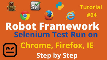 4.Robot Framework Beginner Tutorial 4 - How to run test on browsers CHROME, FIREFOX and IE in Hindi