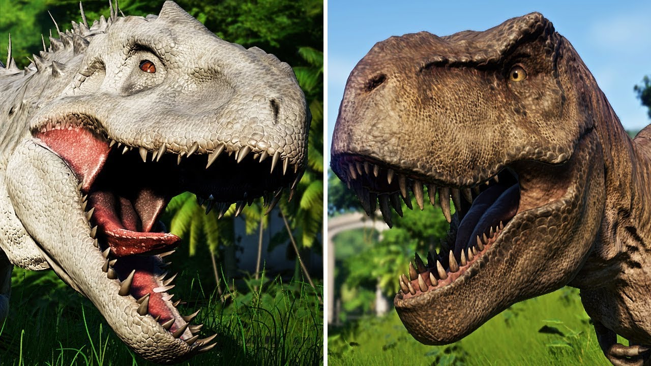 Jurassic World Evolution All T Rex Skins