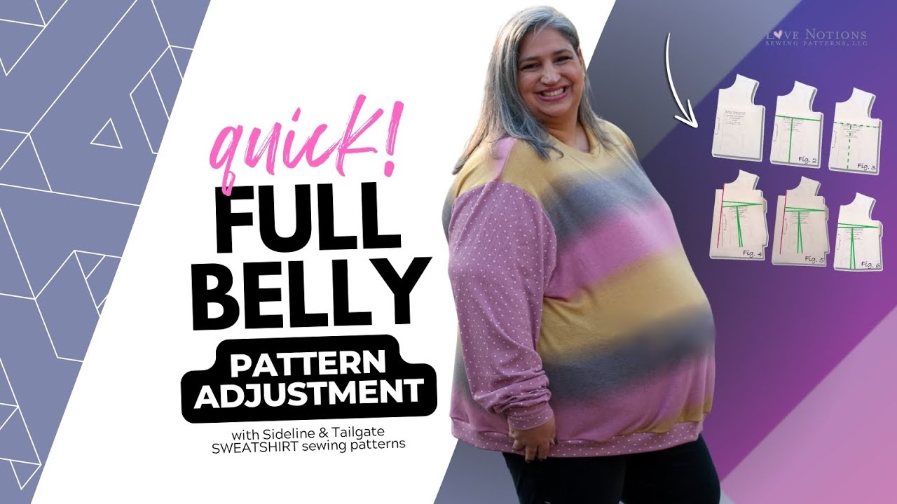 QUICK Full Belly Adjustment ✨ Perfect Your Fit with $5 Hoodies + Easy Fitting Adjustment Tutorial 👕🍂