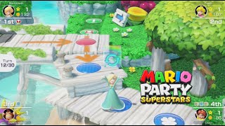 Mario Party Superstars gameplay #11 Yoshi's Tropical Island Hard Difficulty