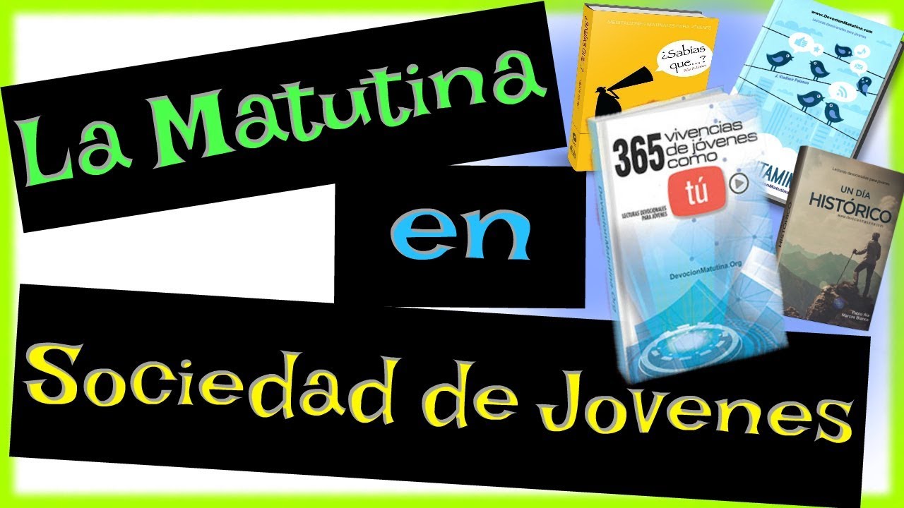 Ideas Para Sociedad De Jovenes Youtube