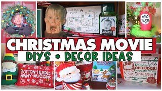 Christmas Movie DIYs! Elf, Christmas Vacation, Home Alone & More! Dollar Tree Christmas Decorations