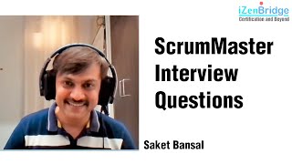 Scrum Master Interview Questions June 2020