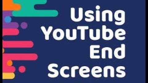 How To Add End Screen On Youtube Video Like Playlist Or Annotation Template