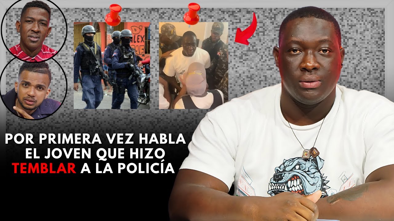 ¡POR PRIMERA VEZ HABLA EL JOVEN QUE ENFRENTÓ A LA POLICÍA Y LOS ACUSA DE PROTEGER A UN CAPO!