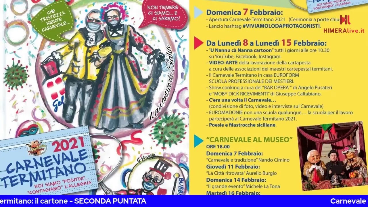 Carnevale Termitano: il cartone - SECONDA PUNTATA - YouTube