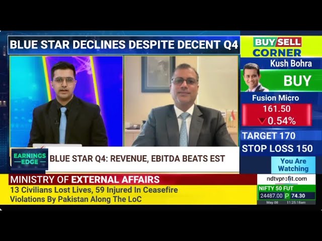Mr Vir S Advani, Chairman & MD, Blue Star - NDTV Profit - Blue Star's Q4FY25 Results