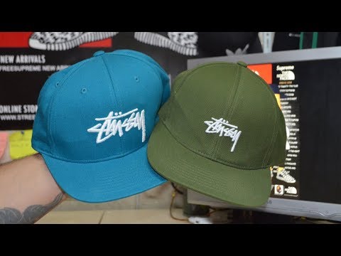 Бейсболки Stussy STOCK CAP snapback