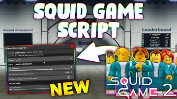 *NEW* Squid Game Script (PASTEBIN 2025) ( AUTO WINS , FAST WALK , GUARD/FRONTMAN )