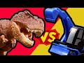 最強王!ティラノサウルスvsはたらくくるま!