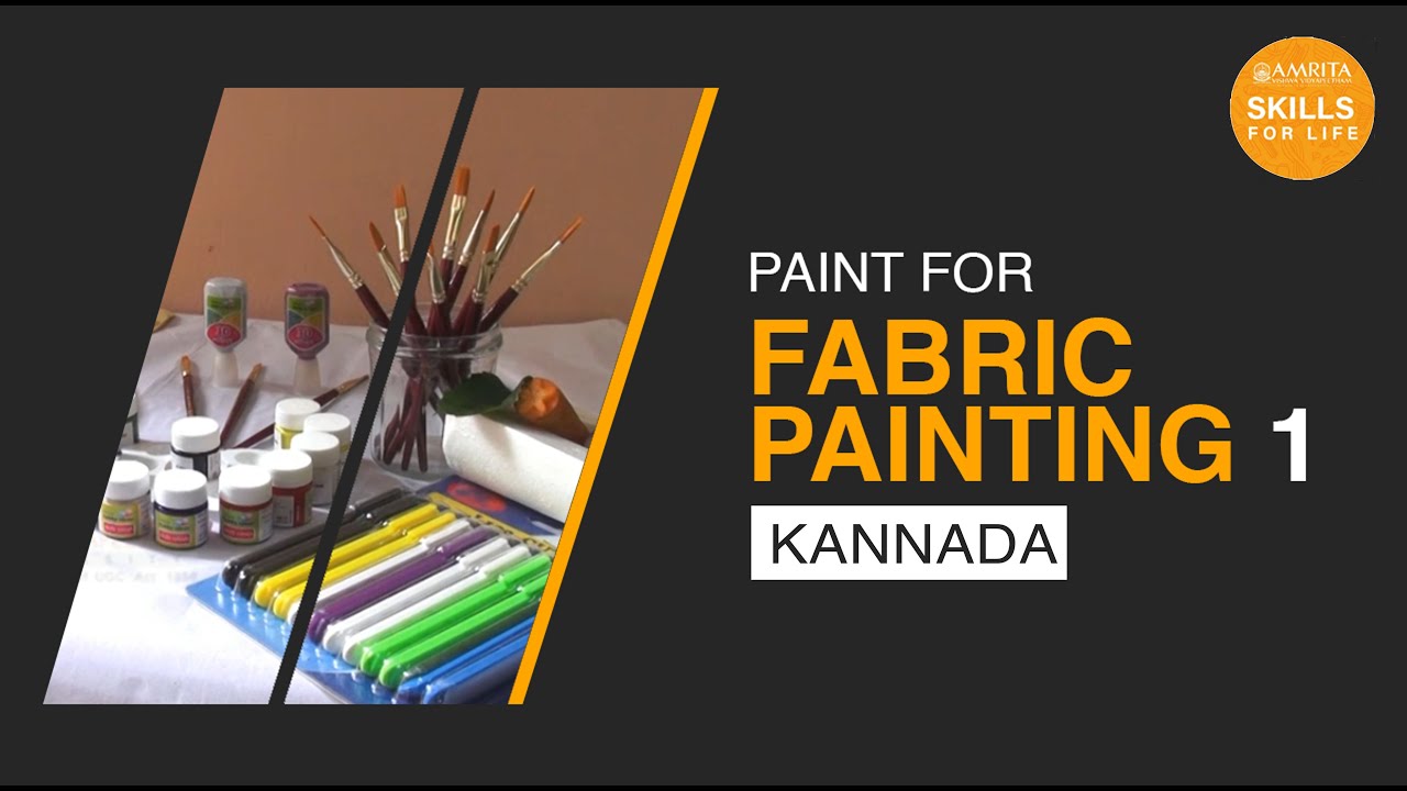2.1 How to Select Paint for Fabric Painting (Part 1) (Kannada) (ಕನ್ನಡ) YouTube