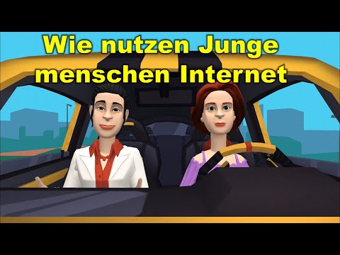 Deutsch lernen | Dialog :  Wie nutzen Junge menschen Internet