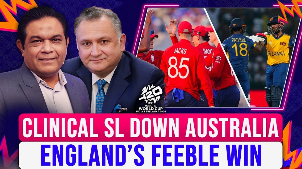 Clinical SL Down Australia | England’s Feeble Win| Pakistan’s Next | Caught Behind