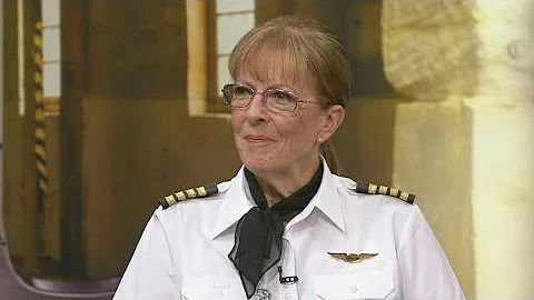 Watch World's oldest female commercial pilot