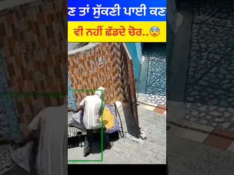 ਸੁੱਕਣੀ ਪਾਈ ਕਣਕ ਵੀ ਨਹੀਂ ਛੱਡਦੇ ਚੋਰ..😨 #malwazone #viralvideo #shorts #trendingshorts