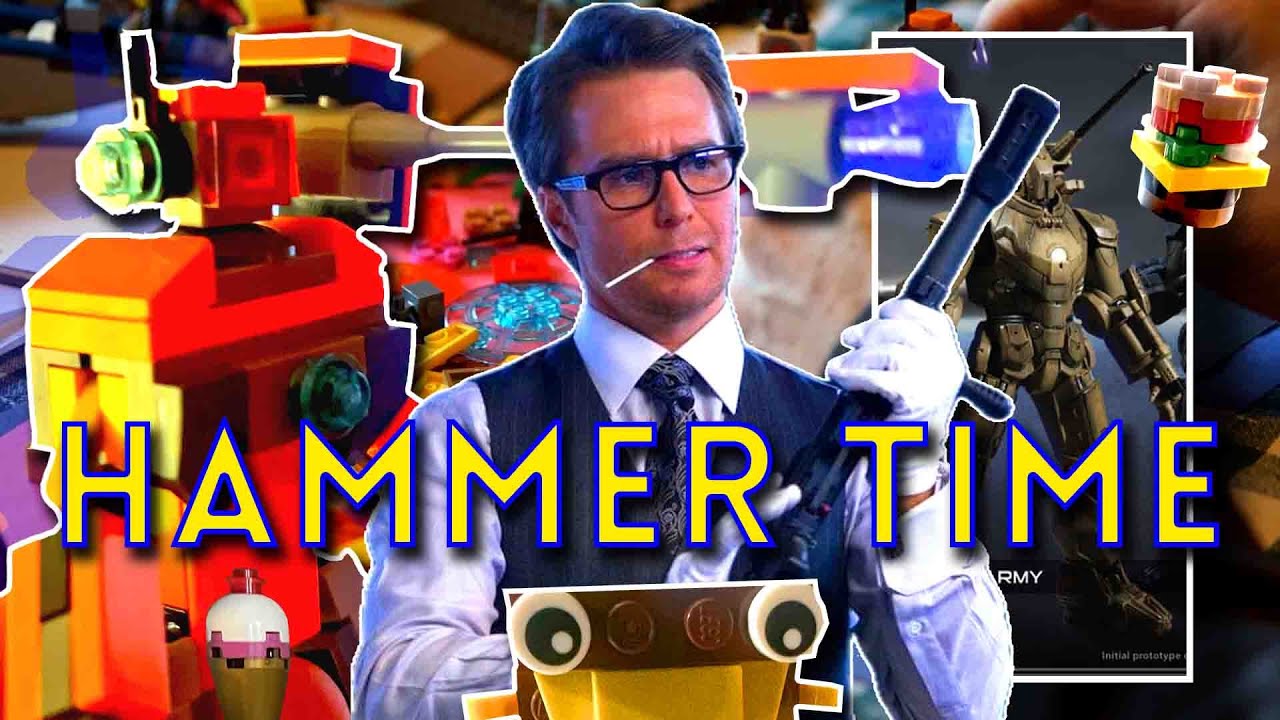 Hammer Time - Bricklink Order: Hammer Drone MOC, LEGO Burger, Ice Cream, & MORE