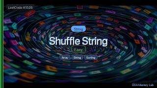 LeetCode 1528: Shuffle String — The String Trick (C#)
