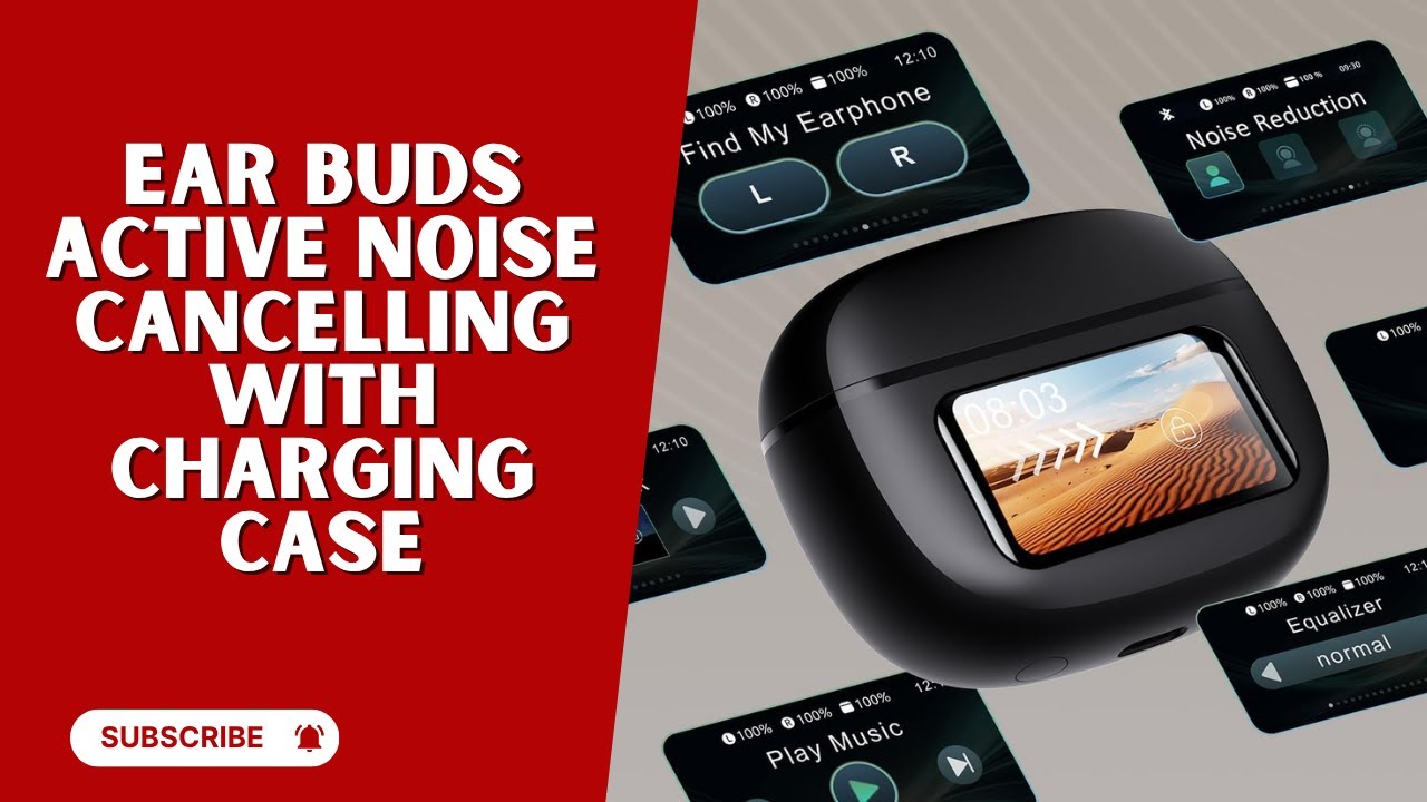 Wyness Wireless Earbuds Review | ANC, 40H Battery & Touchscreen Case