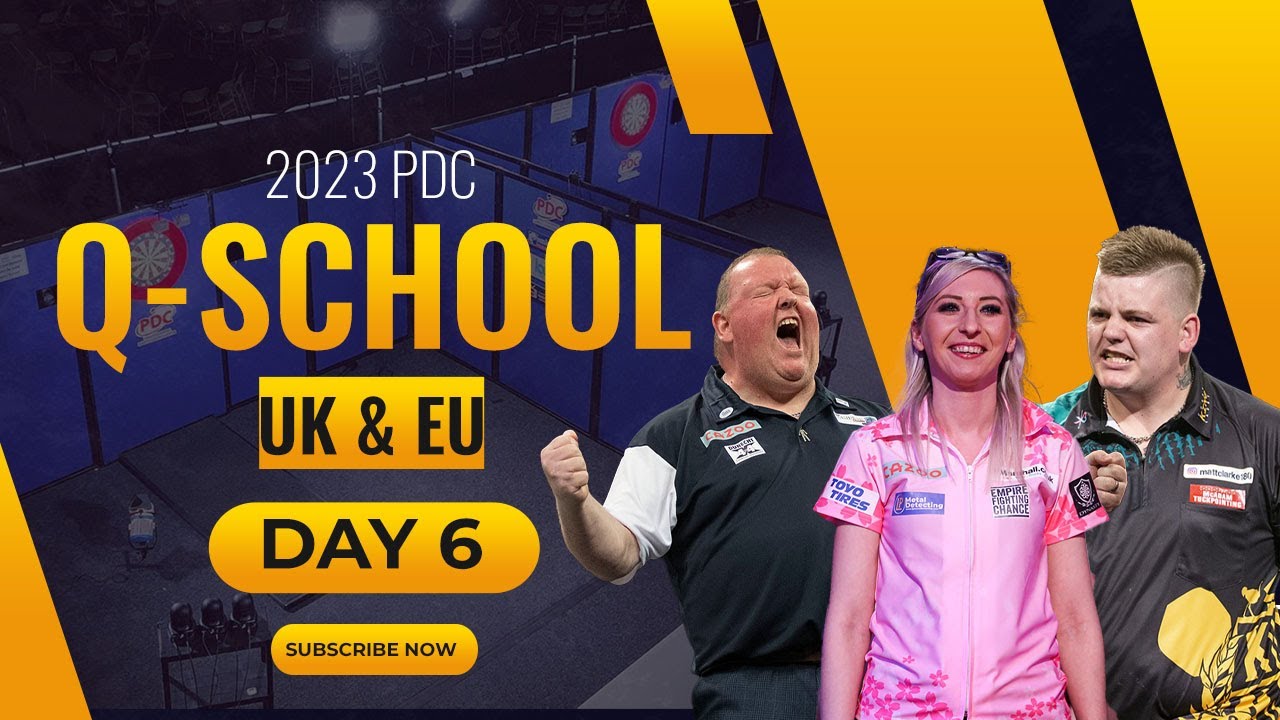 2023 PDC Q-School Live | Stage 2 Day 3 - YouTube