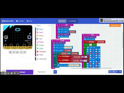 Fidget Spinner Micro bit code
