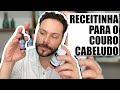 RECEITA CASEIRA PARA COURO CABELUDO SECO