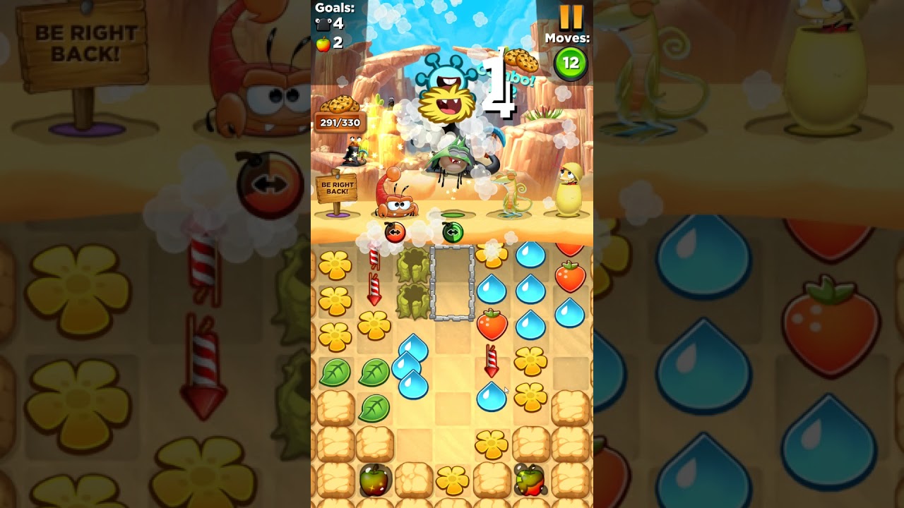 Best Fiends level 78 no boosters
