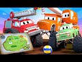 Le trésor caché - Monster Town 🚗 Dessin animé Monster Trucks