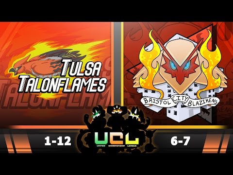 Tulsa Talonflames vs Bristol City Blazikens [UCL S2W14] - Pokémon ORAS WIFI BATTLE