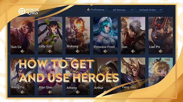 Honor of Kings Tutorial: How to Get and Use Heroes - DayDayNews