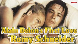 Alain Delon's love scenes with his first love❤Romy Schneider❤