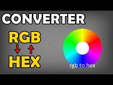 rgb to hex