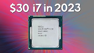 The $30 i7-4790 in 2023, Best Value CPU for a $250 Gaming PC