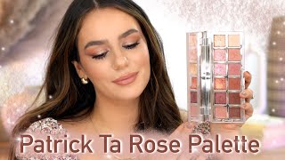 PATRICK TA ROSE EYESHADOW PALETTE || 3 LOOKS || Application + Review + Comparison || Tania B Wells