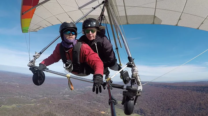 Janice Knoll Tandem Hang Gliding at LMFP