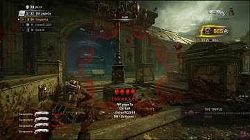 Gears 5 - Casp | “INSANE” MnK Movement Player | Gnasher & Precision Clips | falling.ep