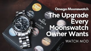 видео: Модификация Moonswatch: полностью металлическая модель Speedmaster Black Conversion — классически... картинка: Модификация Moonswatch: полностью металлическая модель Speedmaster Black Conversion — классически...