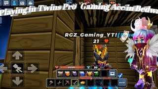 PLAYING BLOCKMAN GO BEDWARS ON @TwinsProGamingACC 🤑🤑