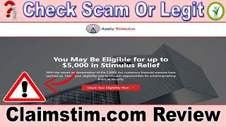 ⚠️ Claimstim.com Review | $5,000 Stimulus Relief Scam EXPOSED?